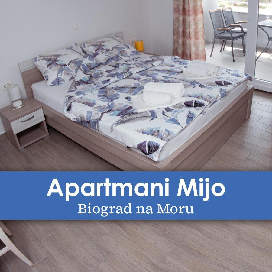 Apartmani Mijo, Biograd Na Moru Exteriér fotografie