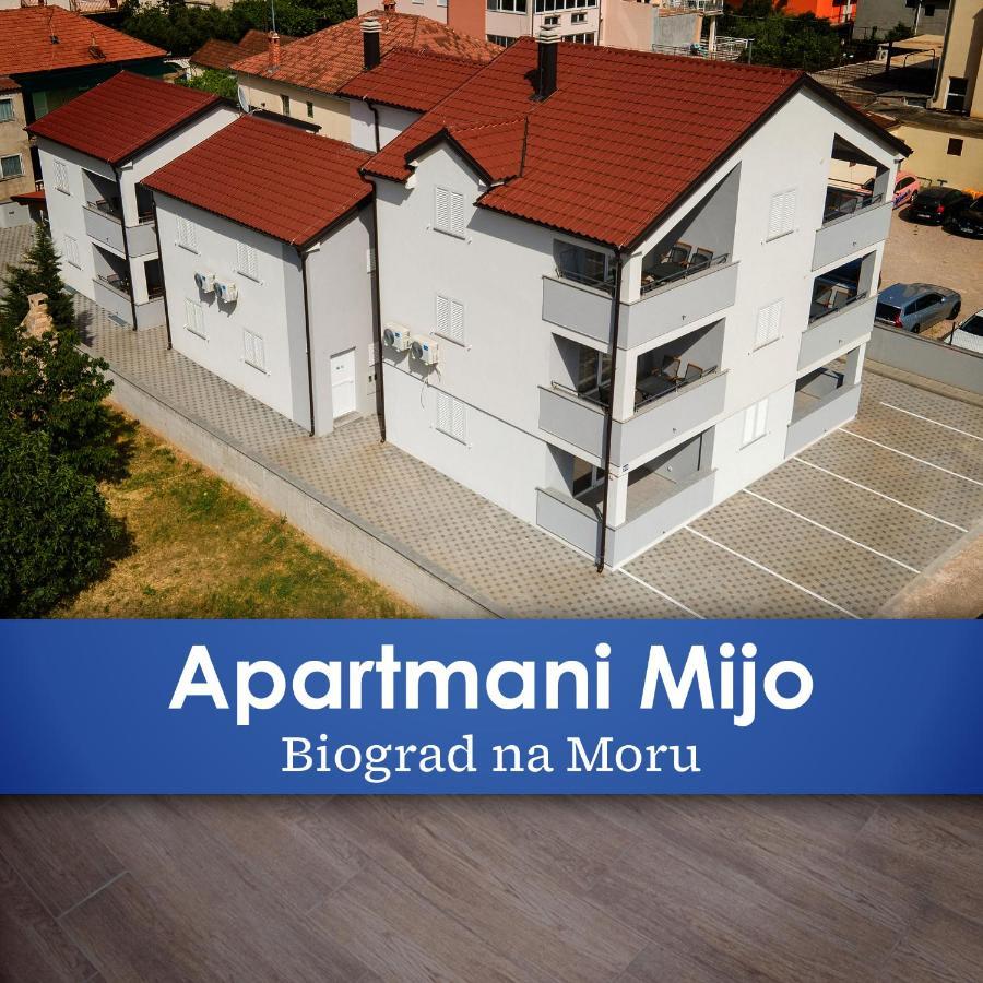 Apartmani Mijo, Biograd Na Moru Exteriér fotografie